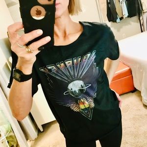 Vintage Concert Tee Shirt Journey Much Scarab Top